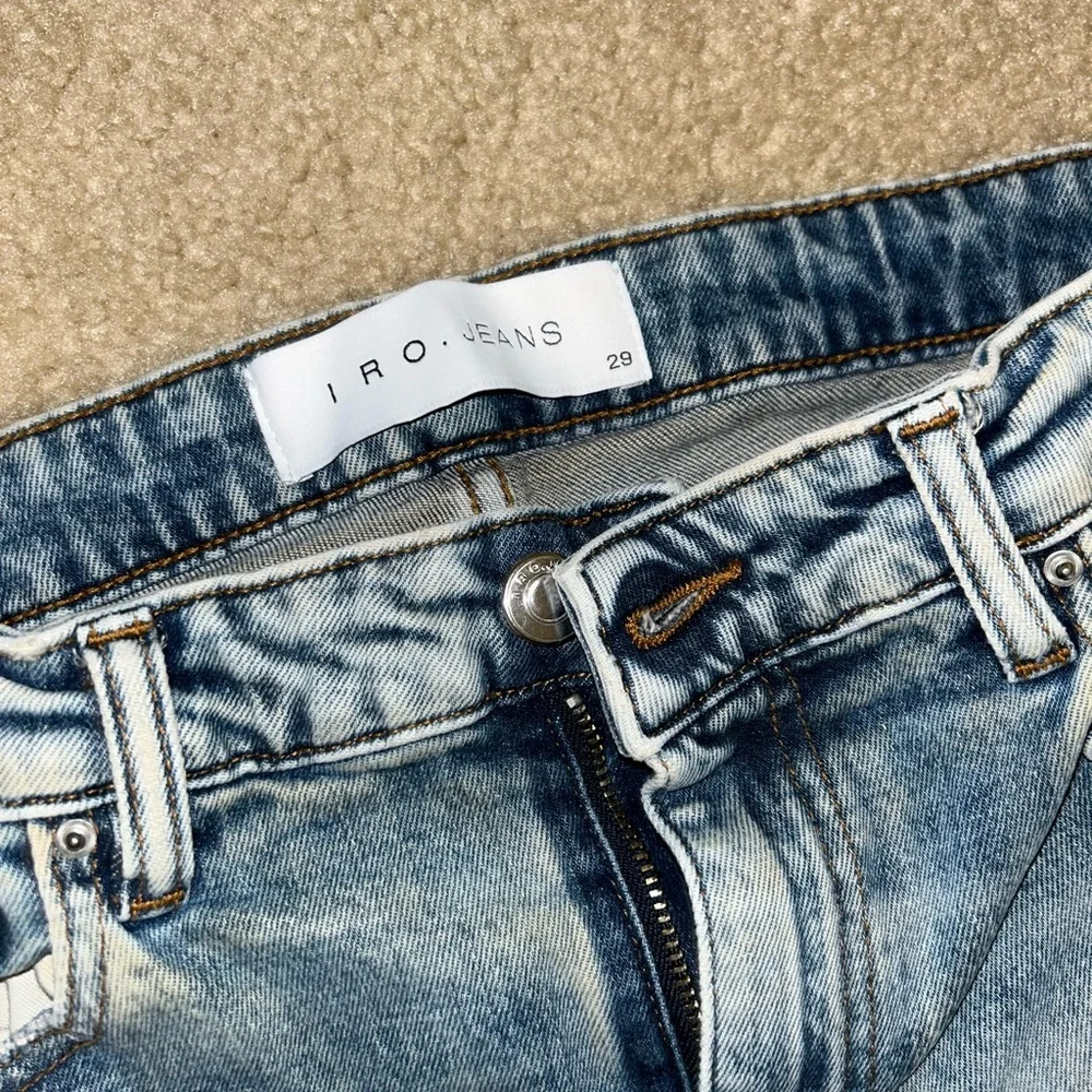 IRO Blue Skinny Jeans
